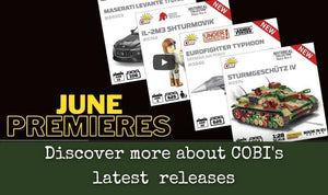 COBI's June releases