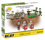 6 June 1944 D-Day US Troops figures - COBI 2058 - 33 bricks Other Military Cobi