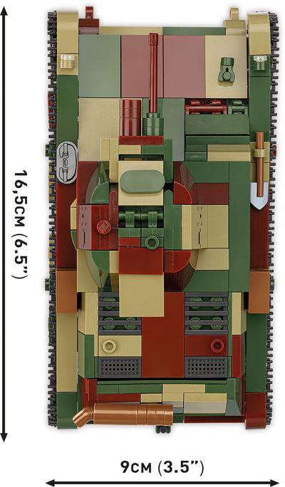 7TP Light Tank brick model - COBI 2661 - 669 bricks Tank Cobi