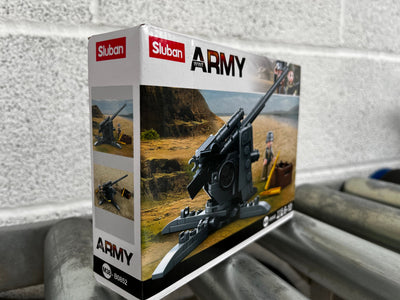 88mm Flak Anti Tank Gun brick model - Sluban M38-B0852 - 115 bricks Tank SLUBAN