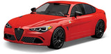 Alfa Romeo Gulia Quadrifoglio brick model car.- COBI 24604 - 90 bricks car COBI