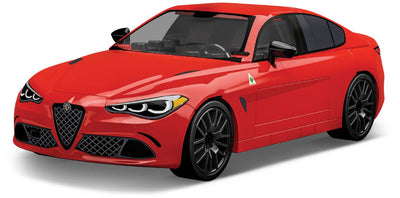Alfa Romeo Gulia Quadrifoglio brick model car.- COBI 24604 - 90 bricks car COBI