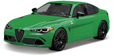 Alfa Romeo Gulia Quadrifoglio brick model car.- COBI 24605 - 90 bricks car COBI