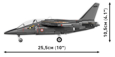 Alpha Jet French Air Force brick plane model - COBI 5842 - 364 bricks Planes Cobi
