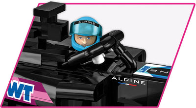 Alpine F1 racing car brick model - COBI 1684 - 276 bricks car Cobi