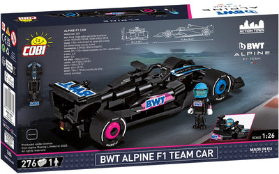 Alpine F1 racing car brick model - COBI 1684 - 276 bricks car Cobi
