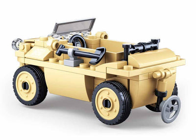 Amphibious vehicle brick model - Sluban M38-B0690 - 103 bricks Tank SLUBAN