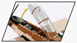 AT-6 Wolverine brick plane model - COBI 5905 - 262 bricks Planes Cobi