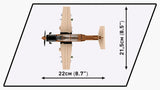 AT-6 Wolverine brick plane model - COBI 5905 - 262 bricks Planes Cobi