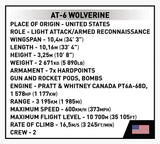 AT-6 Wolverine brick plane model - COBI 5905 - 262 bricks Planes Cobi