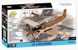 AT-6 Wolverine brick plane model - COBI 5905 - 262 bricks Planes Cobi