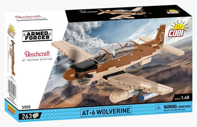AT-6 Wolverine brick plane model - COBI 5905 - 262 bricks Planes Cobi