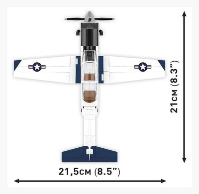 Beechcraft T-6 Texan II brick plane model - COBI 26624 - 192 bricks Planes Cobi