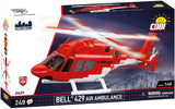 Bell 429 Air Ambulance helicopter brick model - COBI 26629 - 248 bricks Planes Cobi