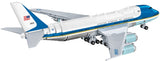 Boeing 747 Air Force One brick plane model - COBI 26610 - 1050 bricks Planes BRICKTANKS
