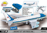 Boeing 747 Air Force One brick plane model - COBI 26610 - 1050 bricks Planes BRICKTANKS