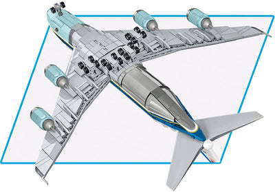 Boeing 747 Air Force One brick plane model - COBI 26610 - 1050 bricks Planes BRICKTANKS