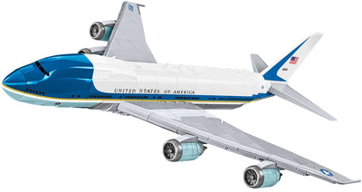 Boeing 747 Air Force One brick plane model - COBI 26610 - 1050 bricks Planes BRICKTANKS