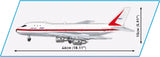 Boeing 747 First Flight 1969 brick plane model - COBI 26609 - 1051 bricks Planes COBI