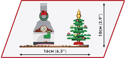 Christmas Eve Scene brick model - COBI 20007 - 180 bricks Christmas decoration COBI