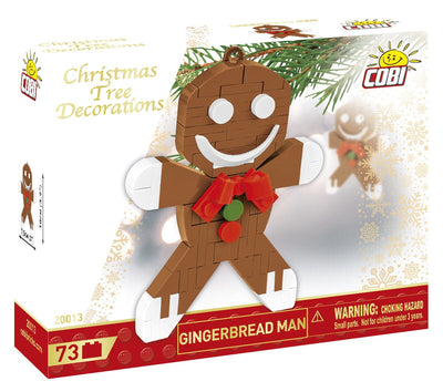 Christmas Gingerbread man brick model decoration - COBI 20013 - 73 bricks Christmas decoration COBI