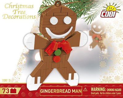 Christmas Gingerbread man brick model decoration - COBI 20013 - 73 bricks Christmas decoration COBI