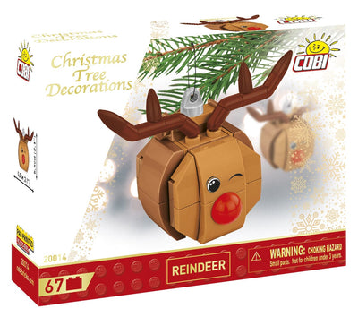 Christmas Reindeer brick model decoration - COBI 20014 - 67 bricks Christmas decoration COBI