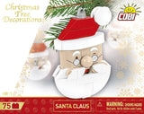 Christmas Santa brick model decoration - COBI 20011 - 74 bricks Christmas decoration COBI