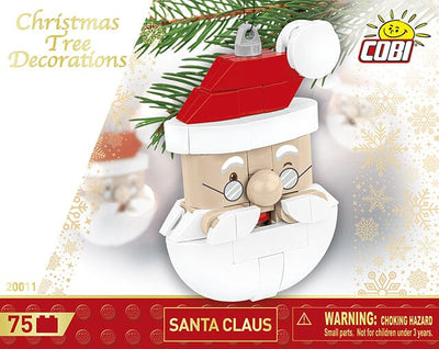 Christmas Santa brick model decoration - COBI 20011 - 74 bricks Christmas decoration COBI