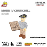 Churchill MK.IV brick tank model - COBI 3128 - 668 bricks Tank Cobi