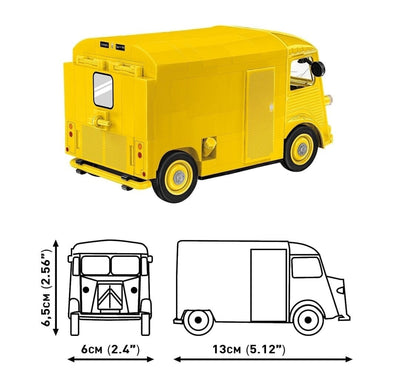 Citroen Service Type H brick model - COBI 24632 - 185 bricks car COBI