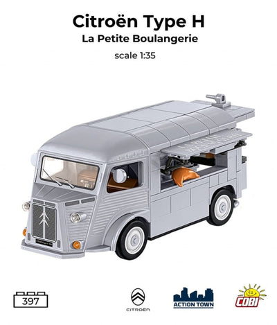 Citroen Type H. French bakery brick model - COBI 24633 - 397 bricks car COBI