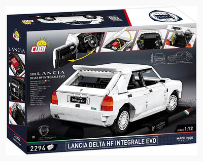 COBI Executive Edition Lancia Delta HF Intg. Evo brick car model - COBI 24356 - 2294 bricks car Cobi