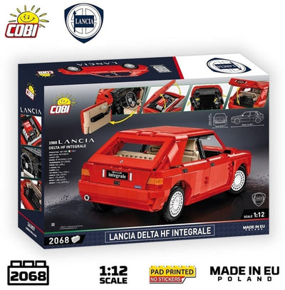 COBI Lancia Delta HF Intg. brick model car - COBI 24357 - 2068 bricks car Cobi
