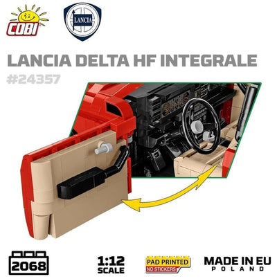 COBI Lancia Delta HF Intg. brick model car - COBI 24357 - 2068 bricks car Cobi