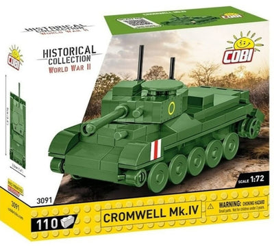Cromwell MK.IV brick tank model - COBI 3091 - 110 bricks Tank Cobi