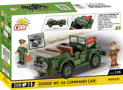 Dodge WC-56 - COBI 3111 - 208 brick command car car Cobi
