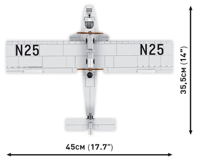 Dornier D0 J Wal ‘Amundsen’ N-25 aircrafft model- COBI 1384 - 478 bricks Planes Cobi