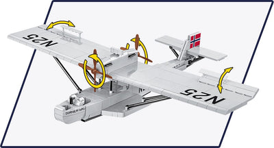 Dornier D0 J Wal ‘Amundsen’ N-25 aircrafft model- COBI 1384 - 478 bricks Planes Cobi