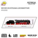 DR BR 03 Steam Locomotive brick model - COBI 6288 - 2560 bricks Toys & Games Cobi