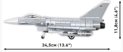 Eurofighter Typhoon (Germany) brick plane model - COBI 5848 - 644 bricks Planes Cobi