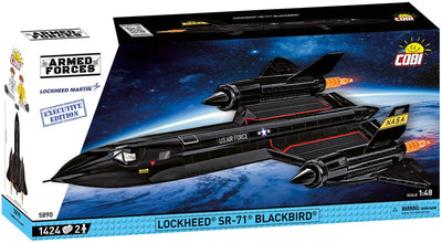 Executive Edition Lockheed SR-71 Blackbird brick aircraft model - COBI 5890 - 1379 bricks Planes Cobi