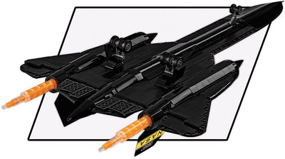 Executive Edition Lockheed SR-71 Blackbird brick aircraft model - COBI 5890 - 1379 bricks Planes Cobi