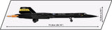 Executive Edition Lockheed SR-71 Blackbird brick aircraft model - COBI 5890 - 1379 bricks Planes Cobi