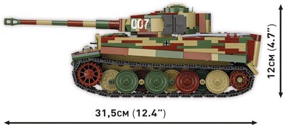 Executive Edition Panzerkampfwagen VI Tiger Ausf. E. tank brick model - COBI 2587 - 1207 bricks Tank Cobi