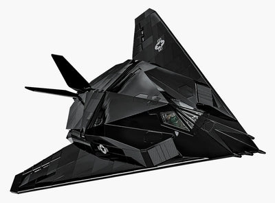 F-117 Nighthawk brick aircraft model - COBI 5903 - 798 bricks Planes Cobi