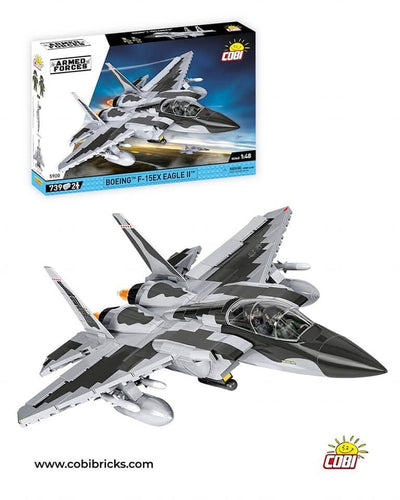 F-15EX Eagle II plane brick model - COBI 5900- 739 bricks Planes Cobi