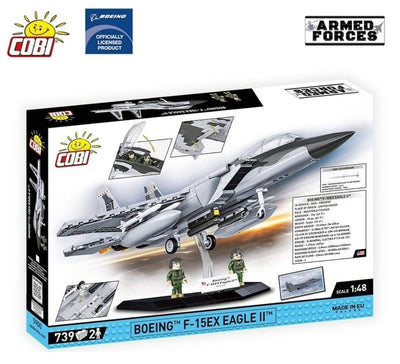 F-15EX Eagle II plane brick model - COBI 5900- 739 bricks Planes Cobi