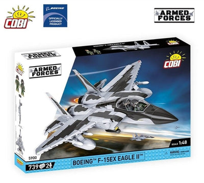 F-15EX Eagle II plane brick model - COBI 5900- 739 bricks Planes Cobi