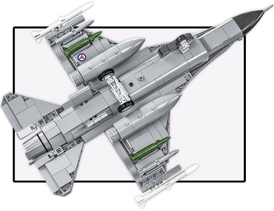 F-16 AM Fighting Falcon brick plane model - COBI 5913 - 499 bricks Planes Cobi
